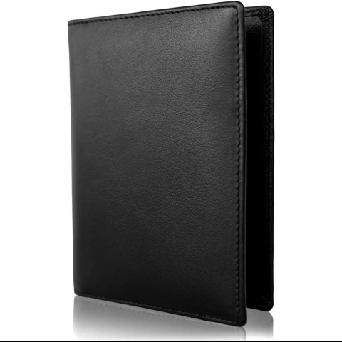 Inspiring Adventures RFID Korumal� Erkek Deri C�zdan (Siyah)