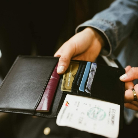 Inspiring Adventures RFID Korumal� Erkek Deri C�zdan (Siyah)