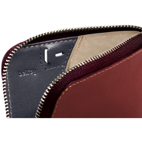 Bellroy RFID Korumal� Erkek Deri C�zdan (K�rm�z�)