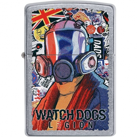 Zippo Watch Dogs Legion Mask Design Pocket akmak