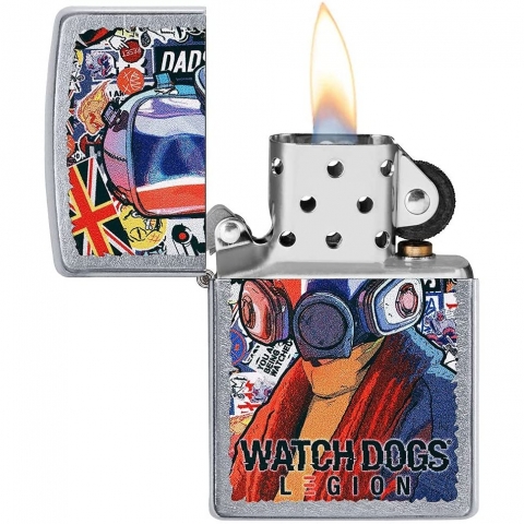 Zippo Watch Dogs Legion Mask Design Pocket akmak