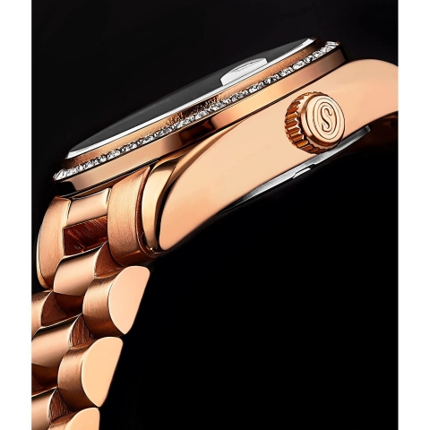 Stuhrling Original Womens Saat (Rose Gold)