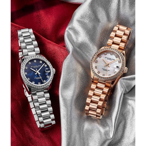 Stuhrling Original Womens Saat (Rose Gold)