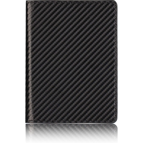 HOTLLR  RFID Korumal Erkek Deri Pasaportluk (Siyah)