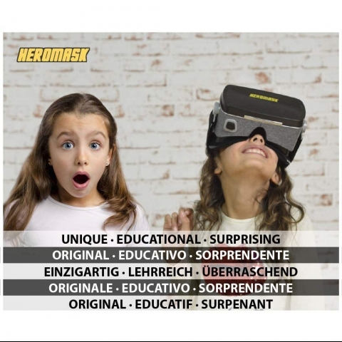 Heromask Matematik Oyunlu �ocuk Sanal Ger�eklik G�zl���