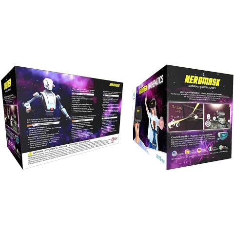 Heromask Matematik Oyunlu �ocuk Sanal Ger�eklik G�zl���