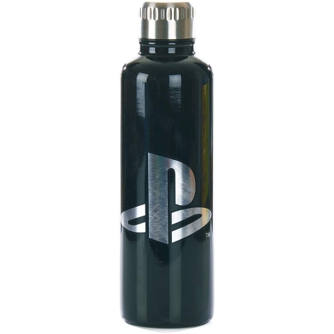 Paladone Playstation Metal Su �i�esi (500ml)(Siyah)