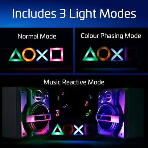 Paladone Playstation Icons Masa st Led Ik
