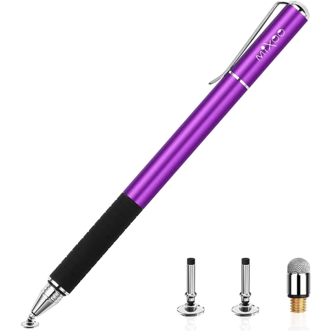 Mixoo Kapasitif Stylus Kalem-Dark Violet