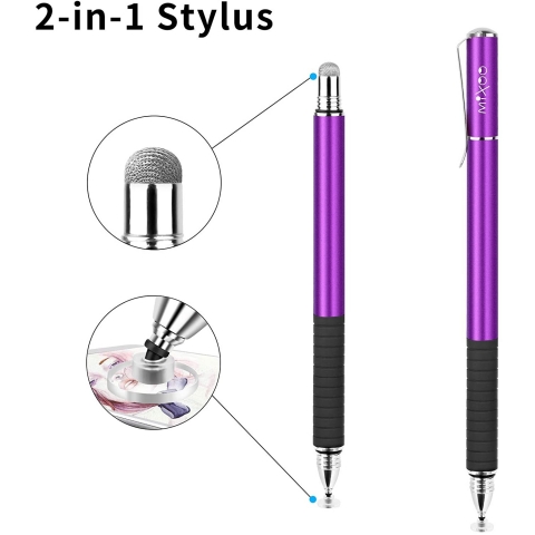 Mixoo Kapasitif Stylus Kalem-Dark Violet