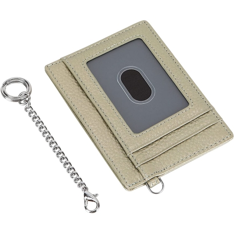 Cynure RFID Korumal Deri Kartlk(Gold)