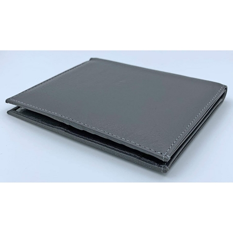 123 Cheap Checks Erkek Deri Pasaportluk (Gri)