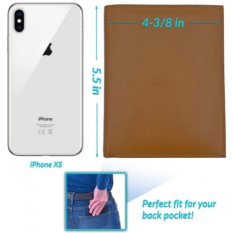 123 Cheap Checks Kad�n Deri Pasaportluk (Kahverengi)