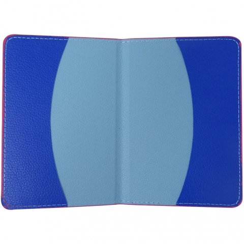 HONBAY Deri Pasaportluk(Pembe/Mavi)