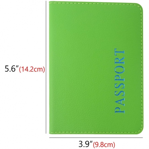 HONBAY Deri Pasaportluk(Sar�/Ye�il)