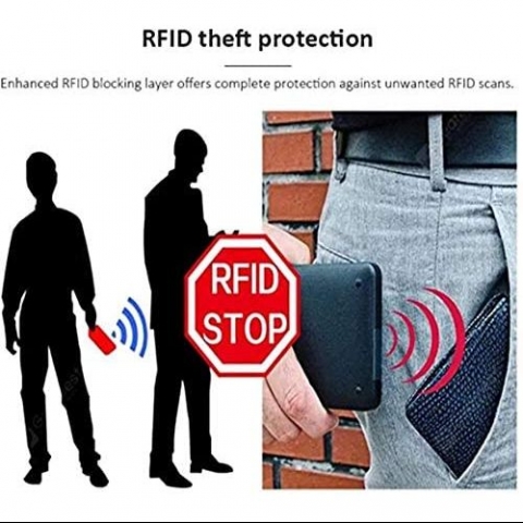 LeatherBoss RFID Korumal Erkek Deri Czdan (Kahverengi)