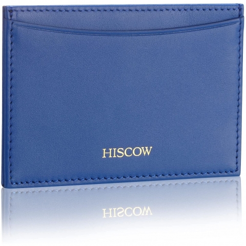 HISCOW RFID Korumal Deri Kartlk (Mavi)