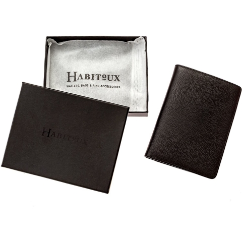 Habitoux  RFID Korumal Erkek Deri Czdan (Siyah)