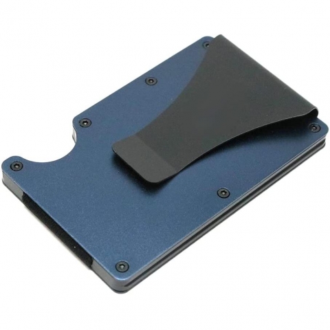 Ven-Trap RFID Korumal Erkek Karbonfiber Kartlk (Blue)