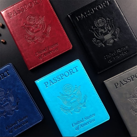 Dayka Deri Pasaportluk(Siyah)