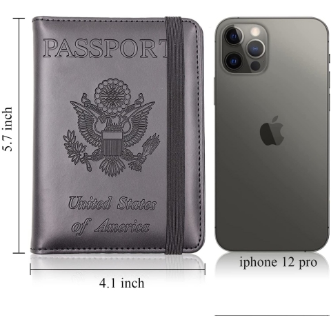 Cnycmy Deri Pasaportluk(Siyah)