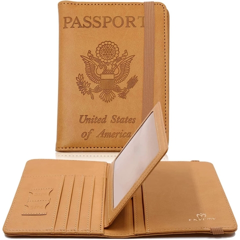 Cnycmy Deri Pasaportluk(Kahverengi)