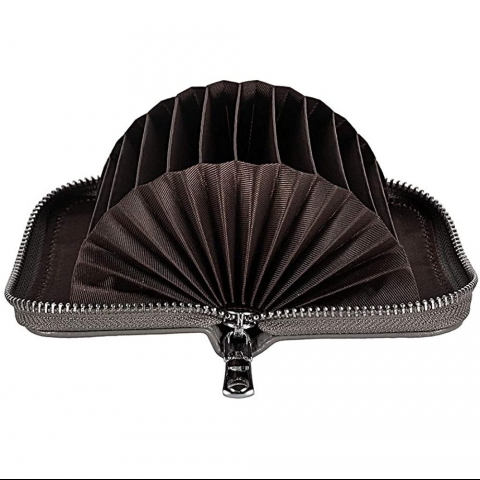 AGBIADD RFID Korumal� Kad�n Deri C�zdan (Gri)