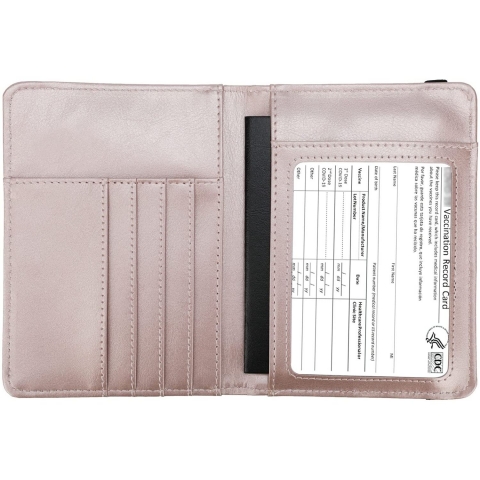 Vandz Deri Pasaportluk(Rose Gold)