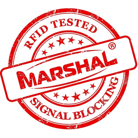 Marshal Wallet RFID Korumal Erkek Deri Pasaportluk (Siyah)
