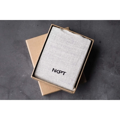 NKPT  RFID Korumal Erkek Deri Kartlk (Brown)