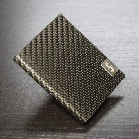 Common Fibers RFID Korumal Erkek Karbonfiber Kartlk(Black)