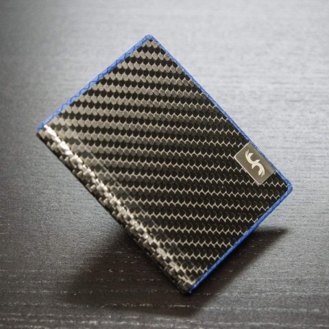 Common Fibers RFID Korumal Erkek Karbonfiber Kartlk(Mavi)