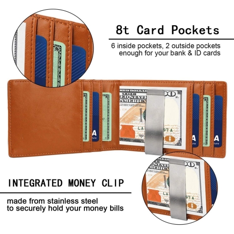 kullder RFID Korumal� Erkek Deri C�zdan (Siyah)