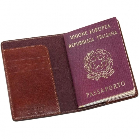 Maruse Deri Pasaportluk(Kahverengi)