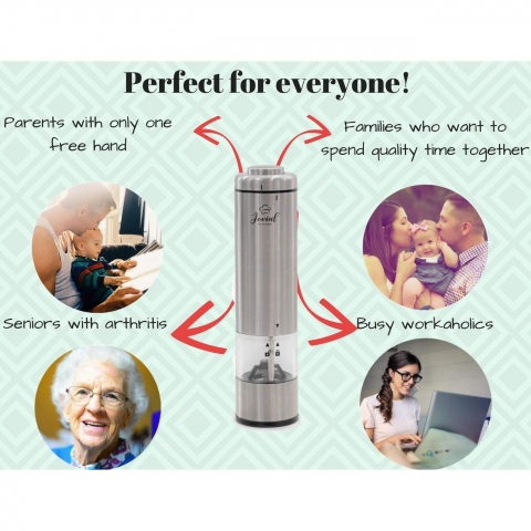 Flafster Kitchen Elektrikli Baharat De�irmeni (1 Adet)