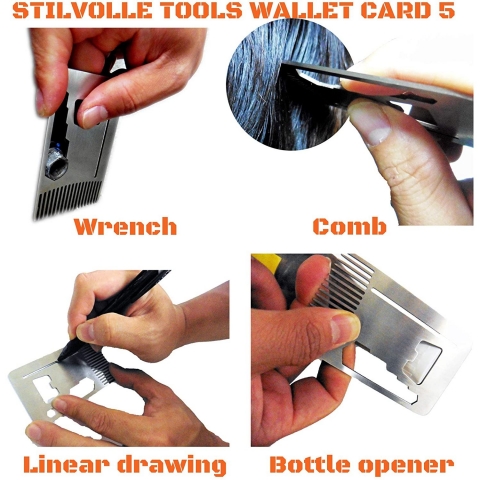 Stilvolle tools RFID Korumal Erkek Alminyum Kartlk (Siyah)