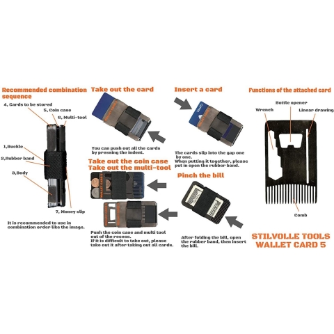 Stilvolle tools RFID Korumal Erkek Alminyum Kartlk (Siyah)