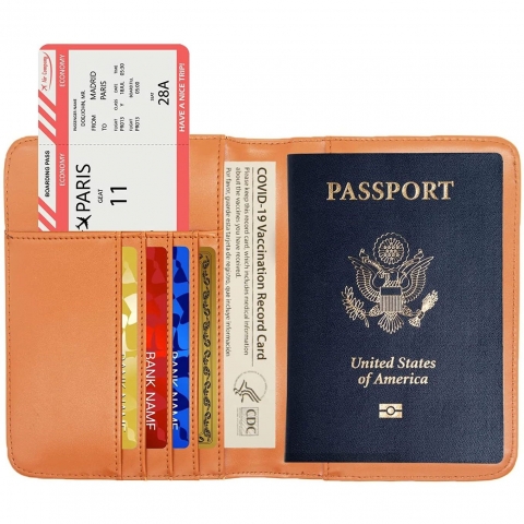 PanosBepa RFID Korumal Deri Pasaportluk(Kahverengi)