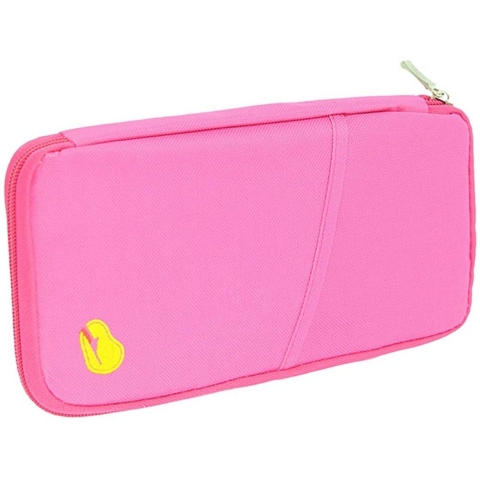 BESPORTBLE RFID Korumal Kadn Deri Czdan (Pembe)