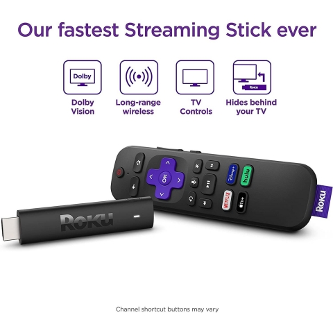 Roku Streaming Stick 4K Medya Oynatcs (2021)