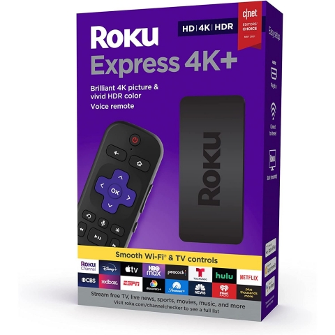 Roku Express 4K+ 2021 Streaming Media Player