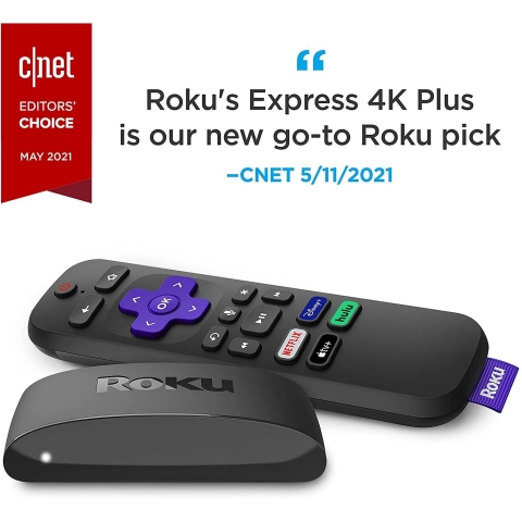 Roku Express 4K+ 2021 Streaming Media Player