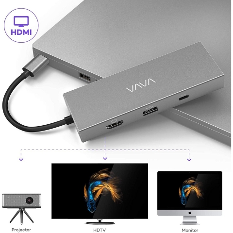 VAVA USB C 4K HDM Hub Adaptr
