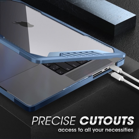SUPCASE Unicorn Beetle Serisi Macbook Pro Klf (16 in)(2021)-Blue