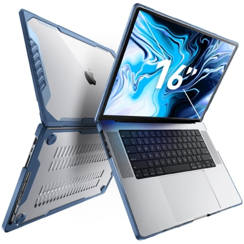 SUPCASE Unicorn Beetle Serisi Macbook Pro Klf (16 in)(2021)-Blue