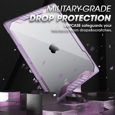 SUPCASE Unicorn Beetle Serisi Macbook Pro Klf (16 in)(2021)-Lilac