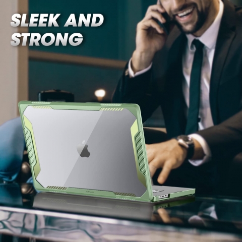 SUPCASE Unicorn Beetle Serisi Macbook Pro Klf (16 in)(2021)-Green