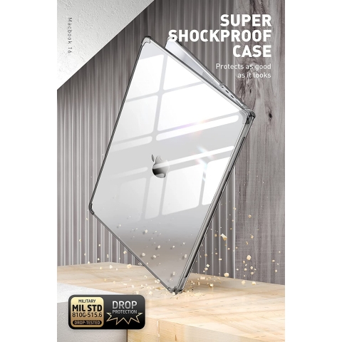 SUPCASE Unicorn Beetle Macbook Pro Klf (16 in)-Black