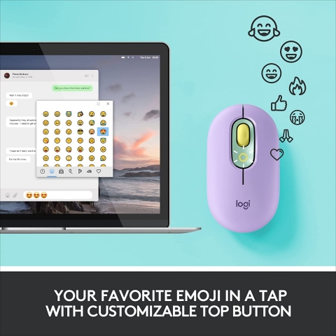 Logitech POP Wireless Mouse (Daydream Mint)