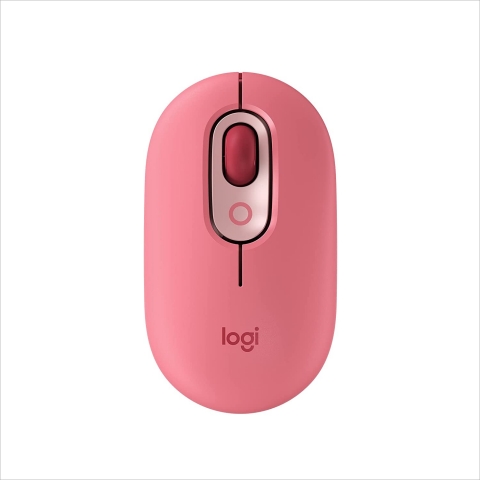 Logitech POP Wireless Mouse (Heartbreaker Rose)